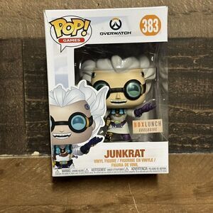 Funko Pop! Games Overwatch #383 Junkrat Vinyl Figure Box Lunch B03